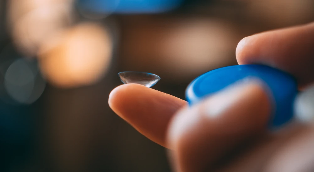 Modern contact lens options at Alpha Optical
